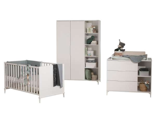 Babyzimmer-Set 3-teilig HELORY