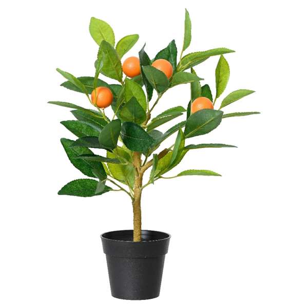 Kunstpflanze Orangenbaum CITRON